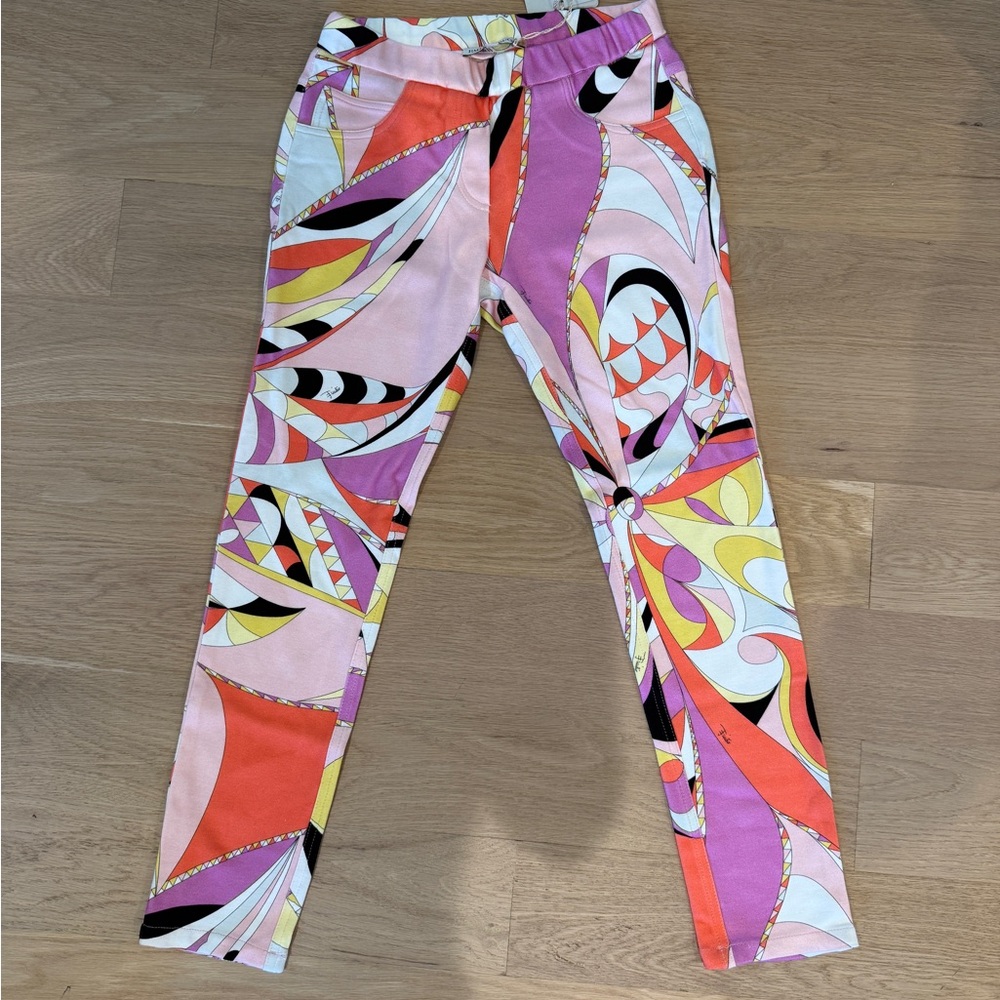 PUCCI Abstract Patterned Leggings NWT